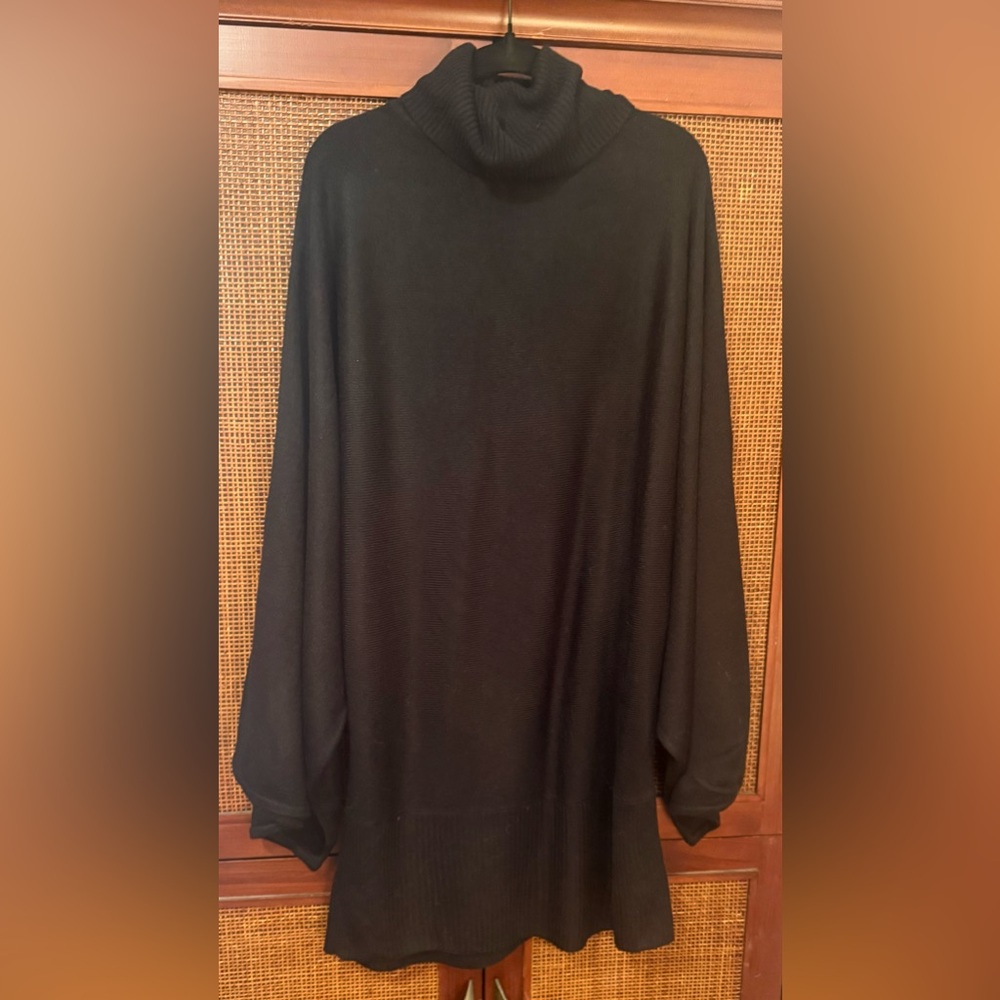 BCBGMaxAzria Black Turtleneck Sweater